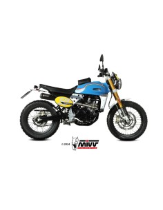 Mivv Full System 1x1 X-M1 Black FANTIC CABALLERO 500 2021-24