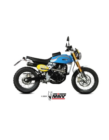 Mivv Full System 1x1 X-M1 Black FANTIC CABALLERO 500 2021-24