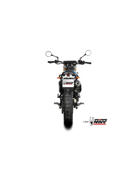 Mivv Full System 1x1 X-M1 Black FANTIC CABALLERO 500 2021-24