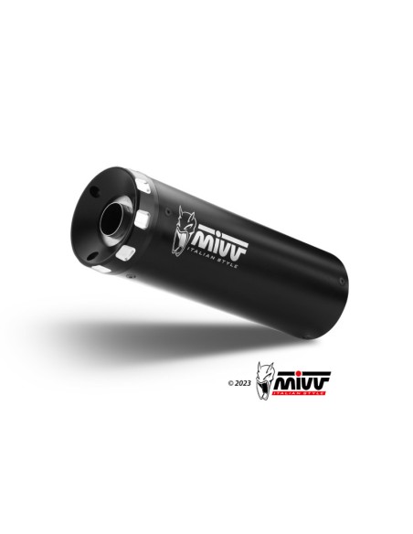 Mivv Slip-On HR-1 Black Honda CMX 1100 Rebel 2022-24