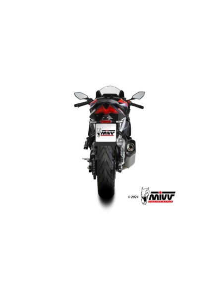 Mivv Full system 2x1 SR-1 Titanium Aprilia RS 457 2024-25