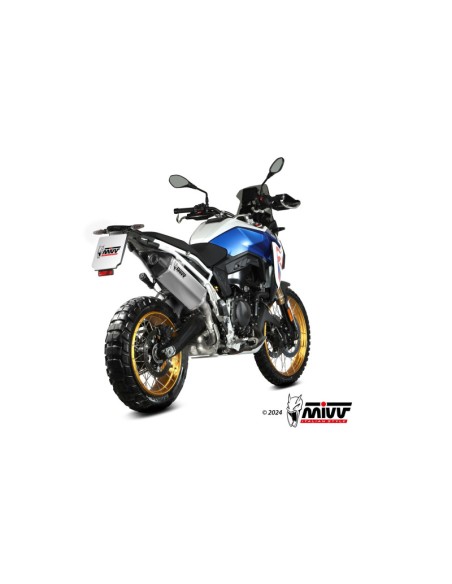 Mivv Slip-On Speed Edge St. Steel BMW F 900 GS 2024-25