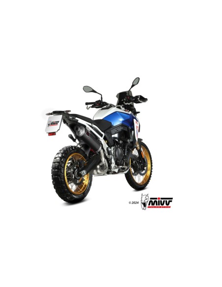 Mivv Slip-On Dakar Black BMW F 900 GS 2024-25