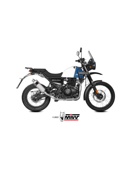 Mivv Slip-On DAKAR St. Steel Royal Enfield Himalayan 2021-23