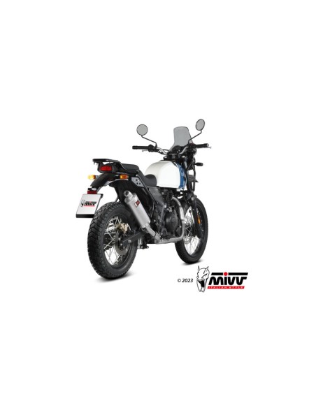Mivv Slip-On DAKAR St. Steel Royal Enfield Himalayan 2021-23