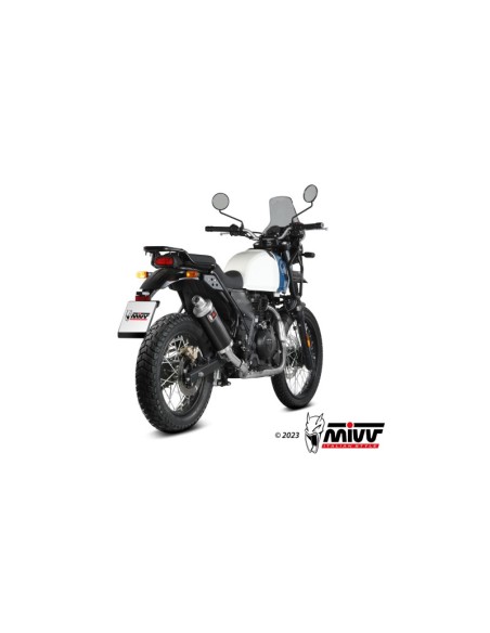 Mivv Slip-On DAKAR Black Royal Enfield Himalayan 2021-23