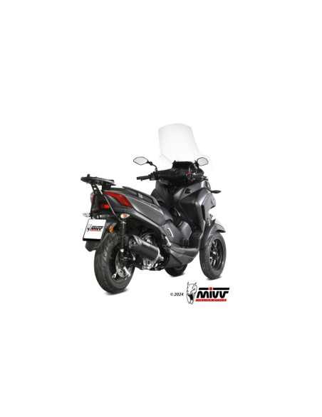Mivv Full system 1x1 Mover Black Yamaha Tricity 300 2021-24