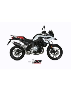 Mivv Slip-On DAKAR Black BMW F 750 GS / F 850 GS 2018-24