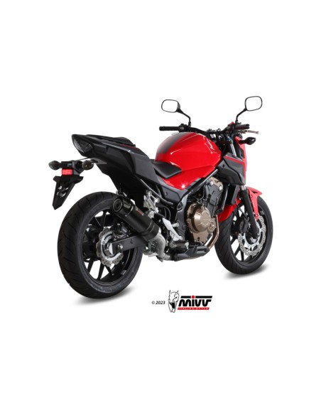 Mivv Slip-On GP carbon con tapa carbono Honda CB 500 F 2016-18