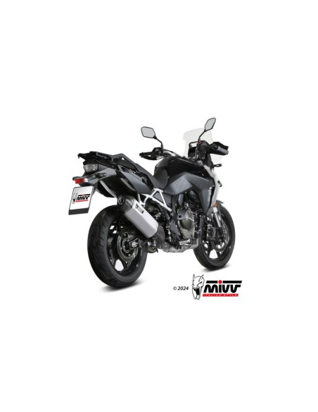 Mivv Slip-On Speed edge St. Steel Suzuki V-Strom 800 de 2023-25