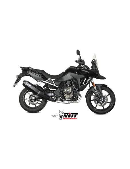 Mivv Slip-On Speed edge Black Suzuki V-Strom 800 de 2023-25