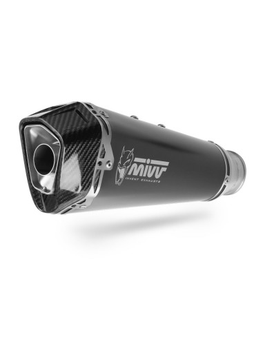 Mivv Slip-On Delta Race black Kawasaki Versys 650 2024-25