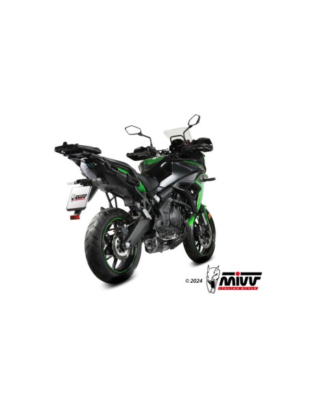 Mivv Slip-On Delta Race black Kawasaki Versys 650 2024-25