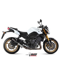 Mivv Slip-On GP black con tapa carbono Yamaha FZ8 / Fazer 8 2010-16