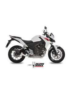 Mivv Slip-On GP carbon con tapa carbono Honda CB 500 F/X / CBR 500 R 2013-15