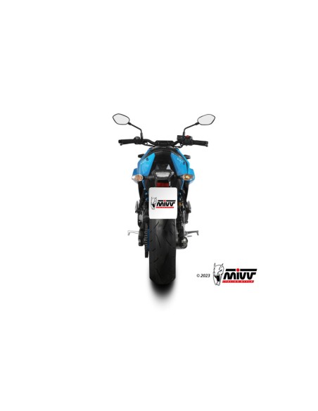 Mivv Full system 2x1 X-M5 Black Suzuki GSX-8S 2022-24