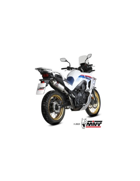 Mivv Slip-On Dakar St. Steel Honda XL750 Transalp 2023-24