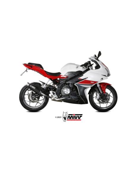 Mivv Slip-On GP Pro carbono Benelli BN 302 R 2017-20