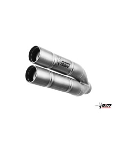 Mivv Slip-On Double Gun St. Steel Honda CB 1000 R 2008-17