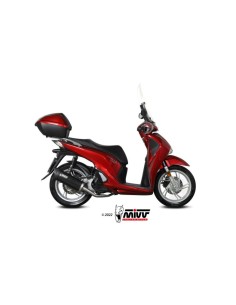 Mivv Full system 1x1 Mover black Honda SH 125 / SH 150 2017-19