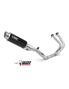 Mivv Full system 2x1 GP Pro carbono Kawasaki Ninja 650 / Z650 2024-25 (2 sondas lambda)