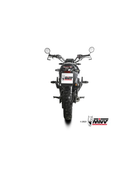 Mivv Full system 1x1 X-M1 Black Zontes ZT 125 GK 2021-24