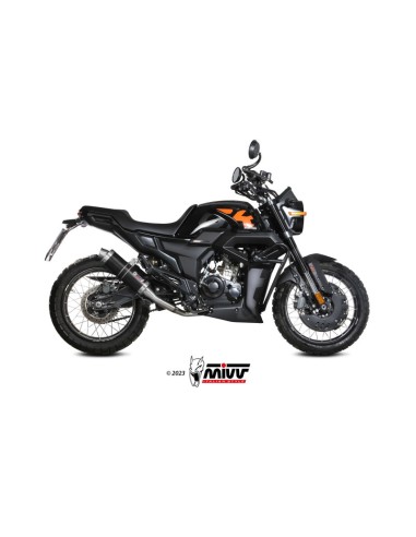 Mivv Full system 1x1 GP Black Zontes ZT 125 GK 2021-24