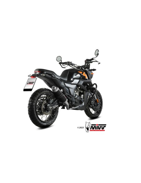 Mivv Full system 1x1 GP Black Zontes ZT 125 GK 2021-24