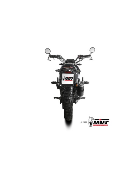 Mivv Full system 1x1 GP Black Zontes ZT 125 GK 2021-24