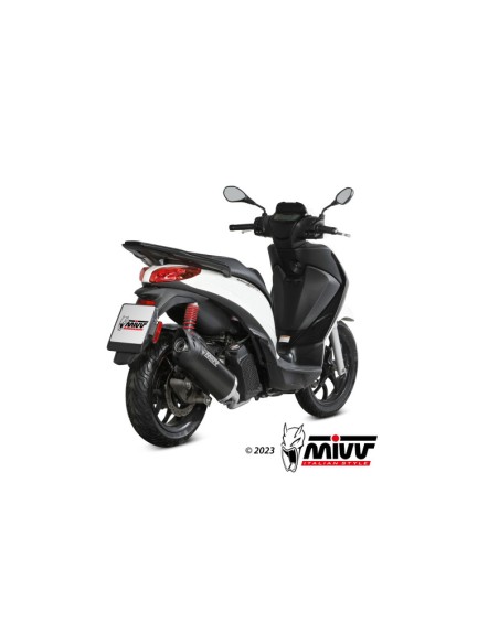 Mivv Full system 1x1 Mover Black Piaggio Medley 125 S / 150 S 2021-24