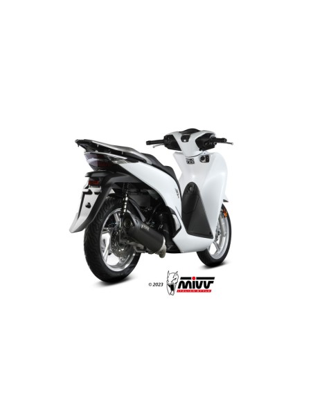 Mivv Full system 1x1 Mover Black Honda SH 125 / 150 2020-24