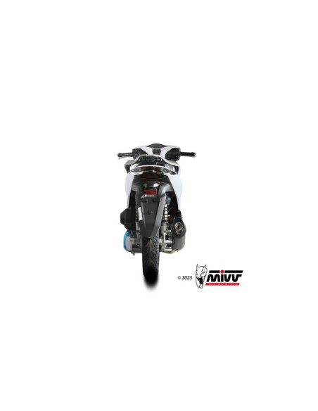 Mivv Full system 1x1 Mover Black Honda SH 125 / 150 2020-24