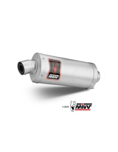 Mivv Slip-On Dakar St. Steel KTM 790 Adventure / R 2019-25 / 890 Adventure / R 2020-25