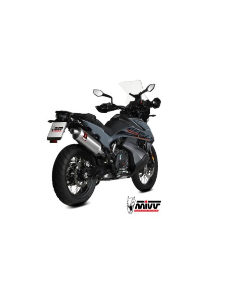 Mivv Slip-On Dakar St. Steel KTM 790 Adventure / R 2019-25 / 890 Adventure / R 2020-25