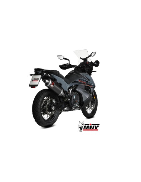 Mivv Slip-On Dakar Black KTM 790 Adventure / R 2019-25 / 890 Adventure / R 2020-25