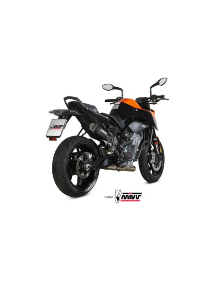 Mivv Slip-On X-M5 Black KTM 790 Duke 2018-20 / 790 Duke 2023-25 / 890 Duke 2020-25