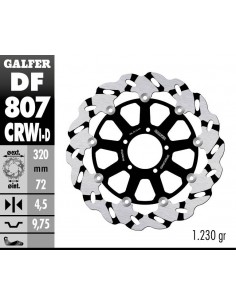 DISCO DERECHO FLOTANTE RANURAD