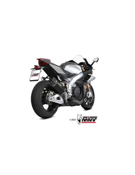 Mivv Slip-On SR-1 Titanium Aprilia RSV4 / Tuono V4 1100 2021-24