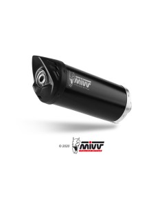 Mivv Slip-On Mover Black Piaggio Vespa GTS 300 2021-24