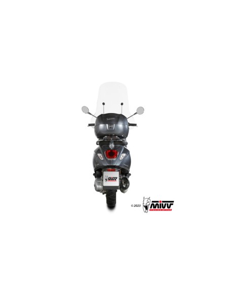 Mivv Full system 1x1 Mover Black Piaggio Vespa Primavera 150 2021-24
