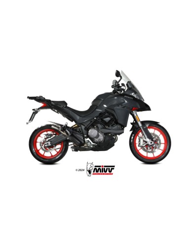 Mivv Slip-On Double Gun St. Steel Ducati Multistrada 950/S 2017-21 / Multistrada 1200 Enduro 2016-18