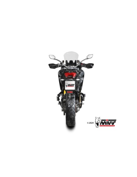 Mivv Slip-On Double Gun St. Steel Ducati Multistrada 950/S 2017-21 / Multistrada 1200 Enduro 2016-18