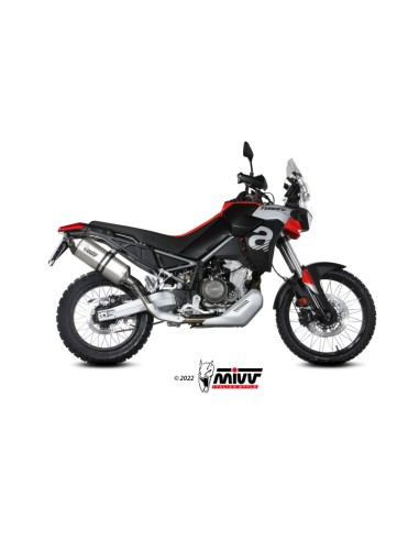 Mivv Slip-On Speed edge Titanium Aprilia Tuareg 660 2022-25