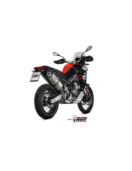 Mivv Slip-On Speed edge Titanium Aprilia Tuareg 660 2022-25