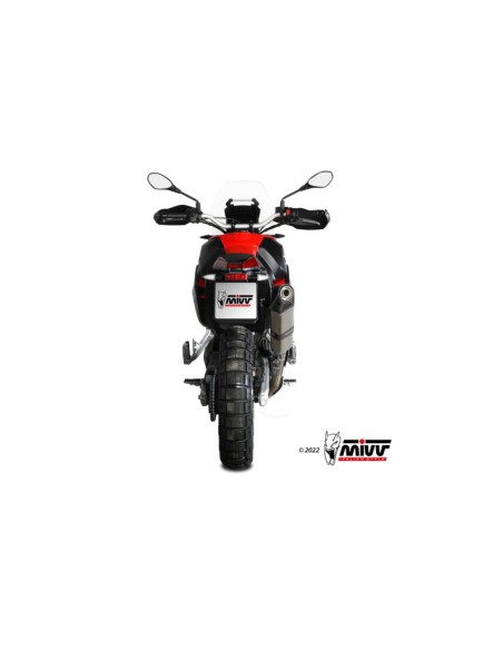 Mivv Slip-On Speed edge Titanium Aprilia Tuareg 660 2022-25