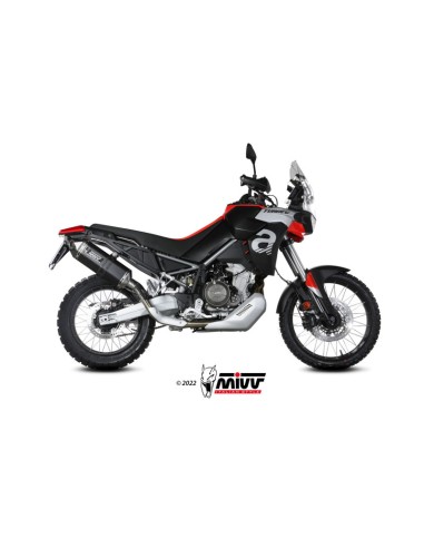 Mivv Slip-On Speed edge Black Aprilia Tuareg 660 2022-25