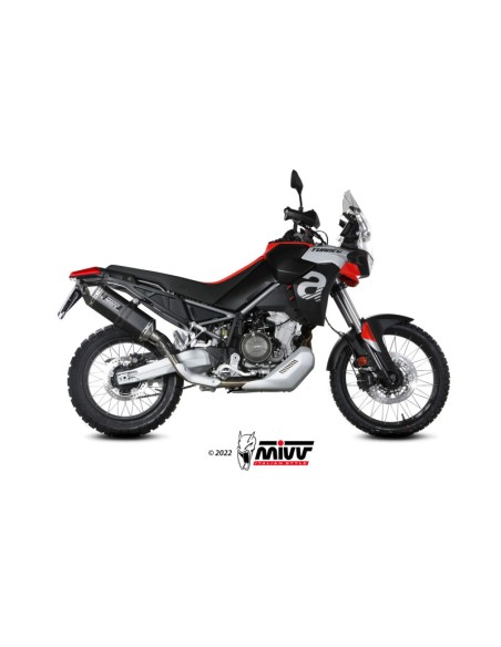 Mivv Slip-On Speed edge Black Aprilia Tuareg 660 2022-25