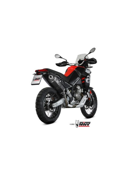 Mivv Slip-On Speed edge Black Aprilia Tuareg 660 2022-25