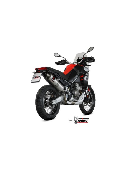Mivv Slip-On Dakar St. Steel Aprilia Tuareg 660 2022-25