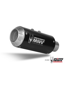 Mivv Full system 1x1 MK3 Black Yamaha XSR 125 2022-24